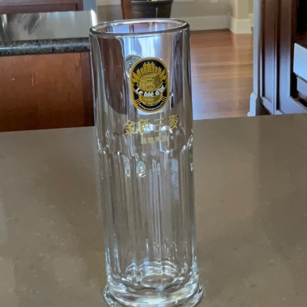 20 oz beer mug from Le bie d’or in Taiwan